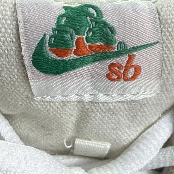 Size 7 - White Nike SB Dunk Low Men\'s Sneakers